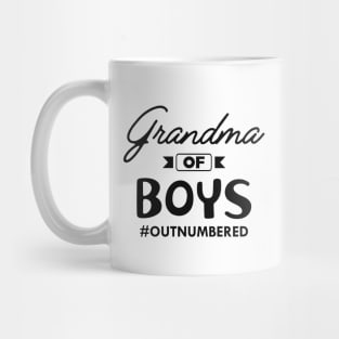 Grandma of boys #outnumbered Mug